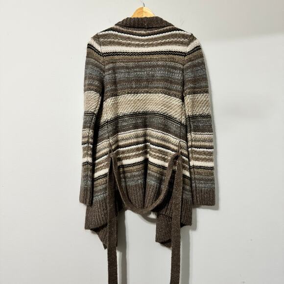 Moda International Mohair Wool Blend Cardigan Medium Boho Cabincore Granola Girl - Picture 7 of 12